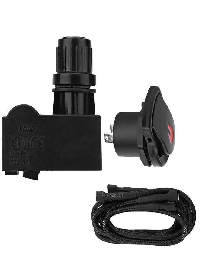 BBQ Future 4 Outlets Igniter with Electronic Ignition Button for Charbroil Igniter Replacement, Grill Replacement Igniter Switch Module for Char-Broil G511-0055-W1 and Fits Various Char-Broil Models - Image 1